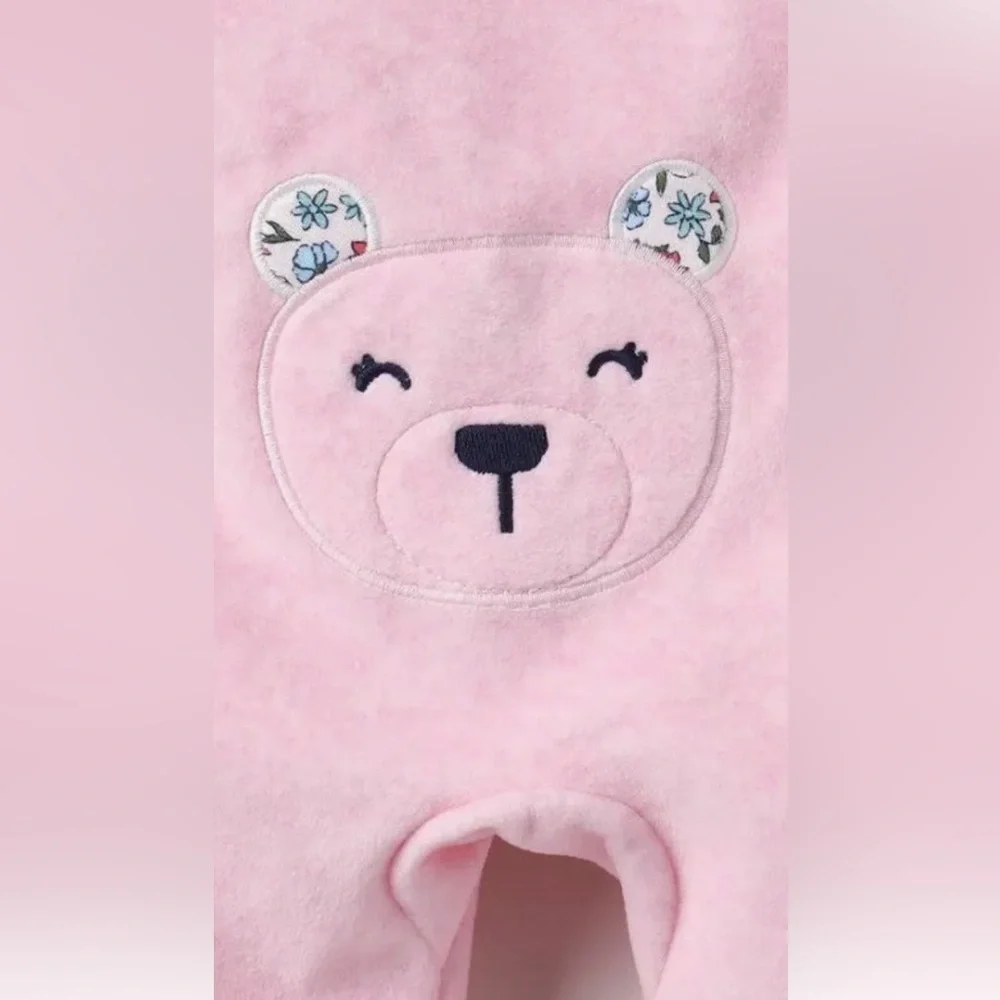 Carter's Fleece Hooded Jumpsuit - Picture 3 of 10